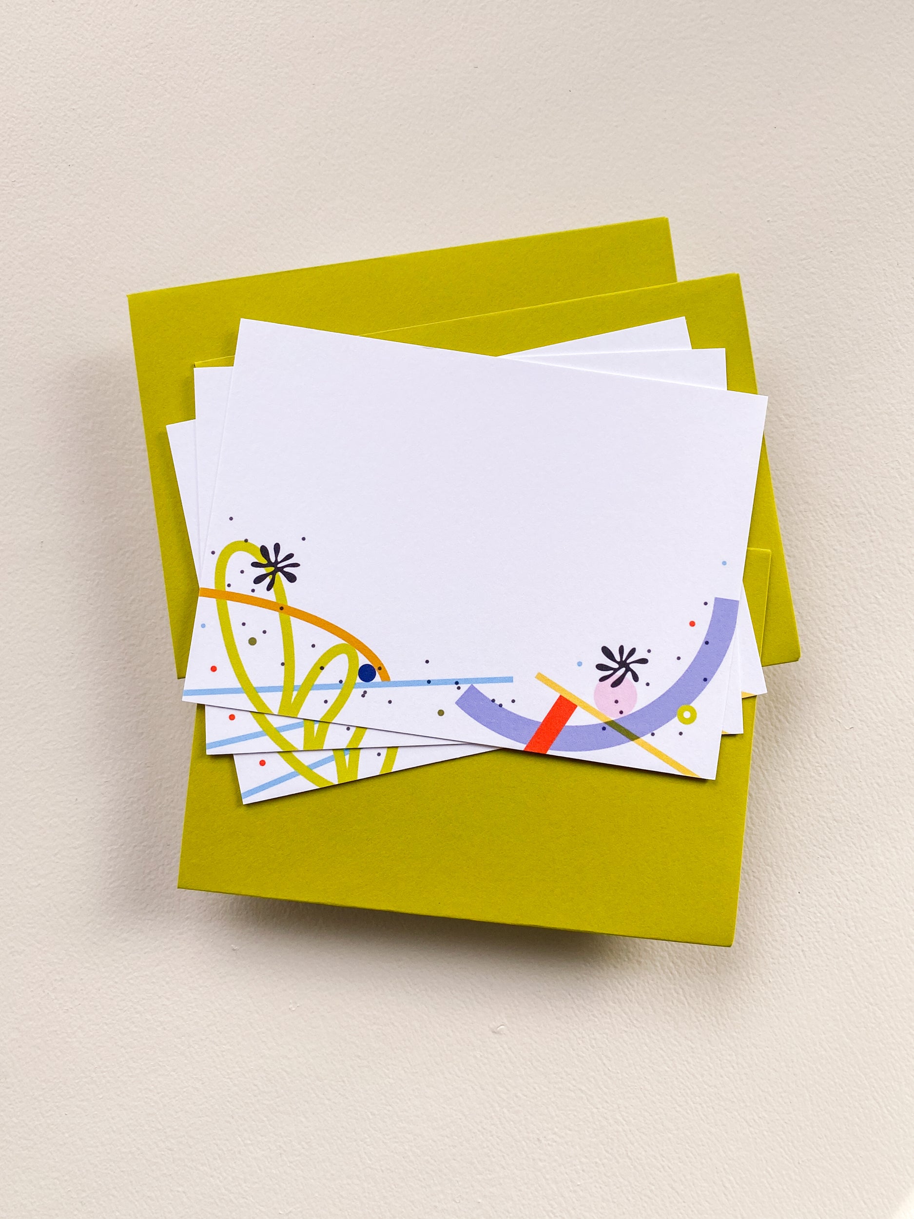 Balancing Act Flat Note Card Set – 3.5x4.875 (Set of 3)