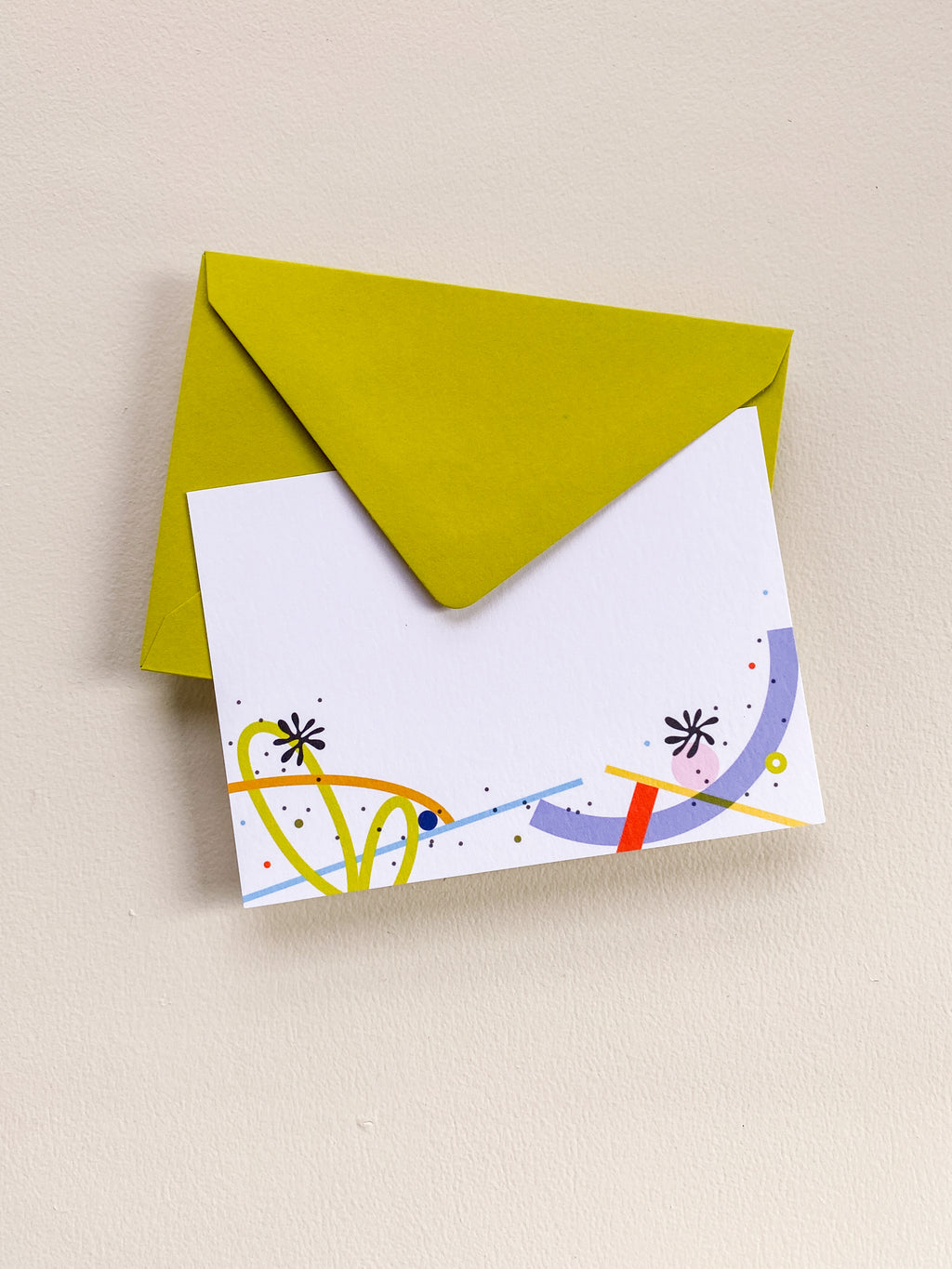 Balancing Act Flat Note Card Set – 3.5x4.875 (Set of 3)