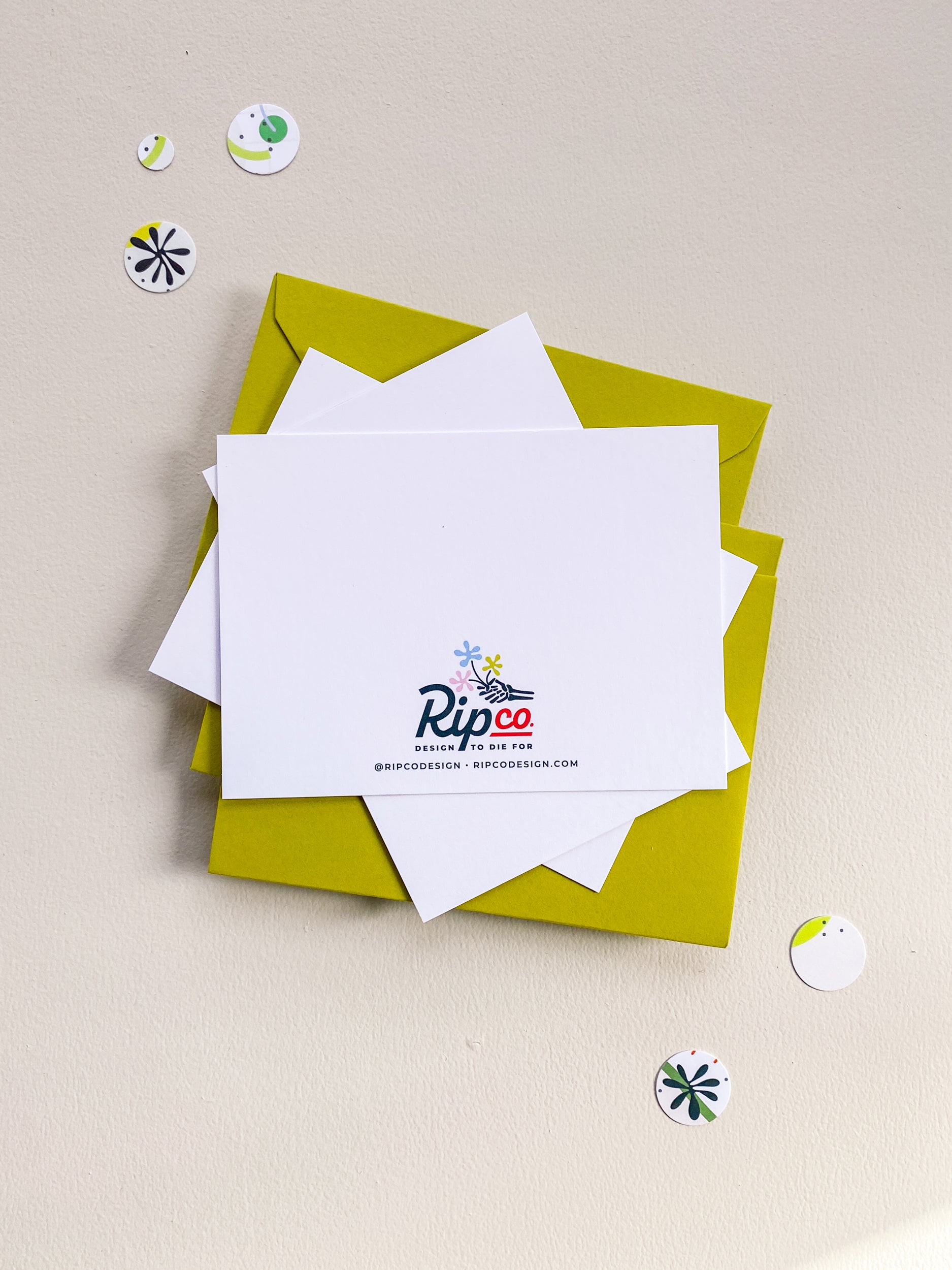 Balancing Act Flat Note Card Set – 3.5x4.875 (Set of 3)