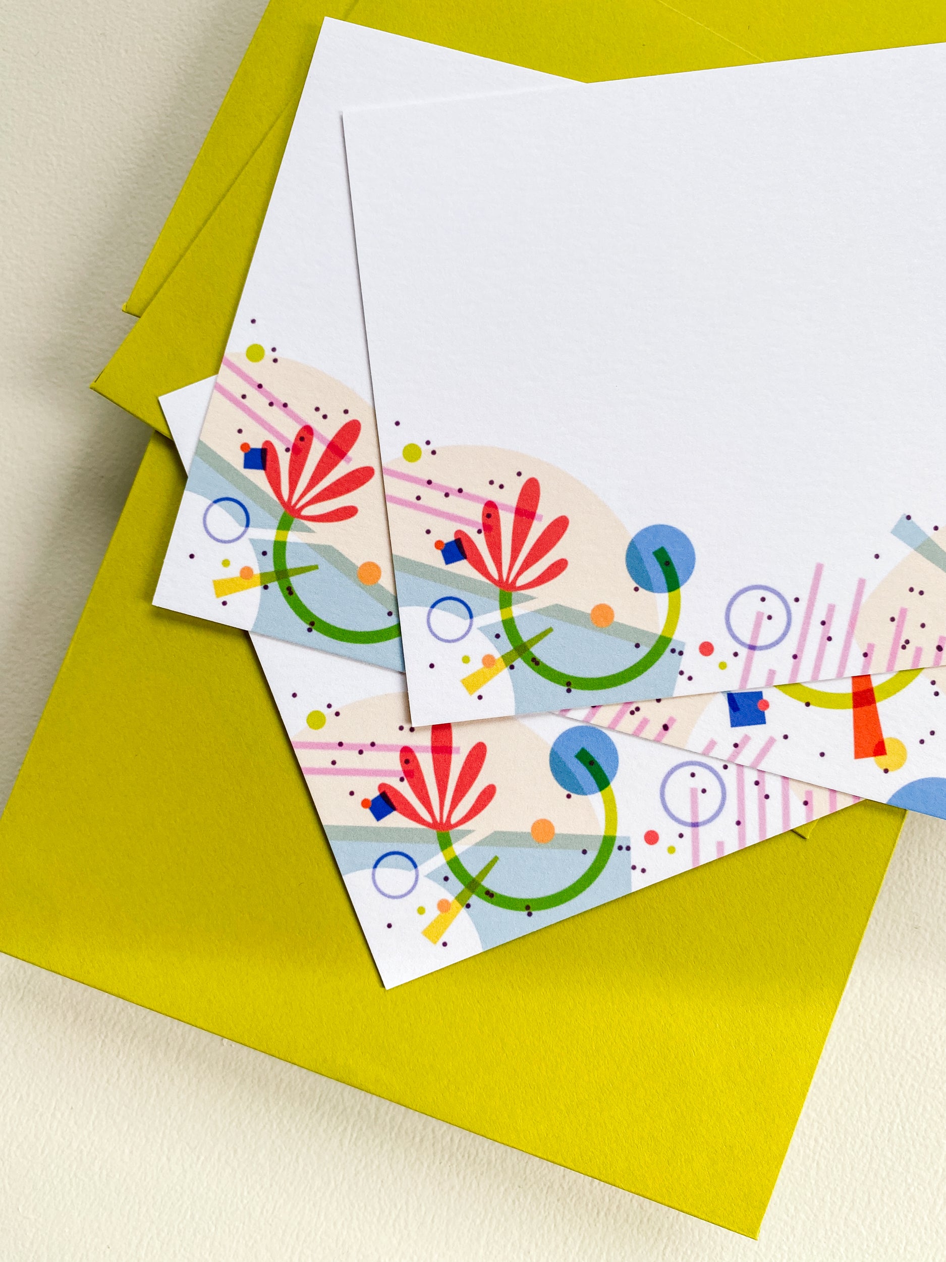 Beach Vibes Flat Note Set – 4.25x5.5 (Set of 3)