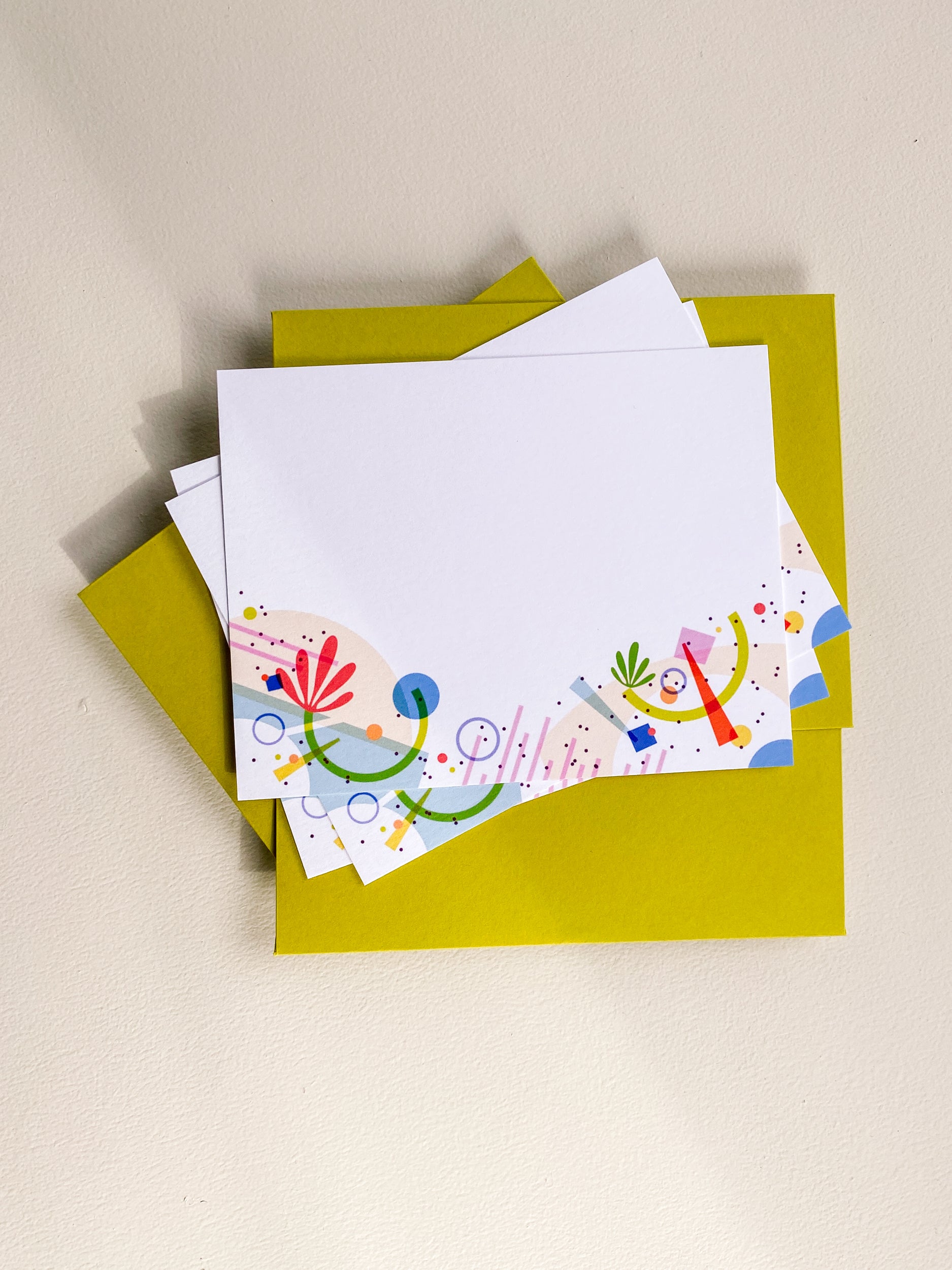 Beach Vibes Flat Note Set – 4.25x5.5 (Set of 3)