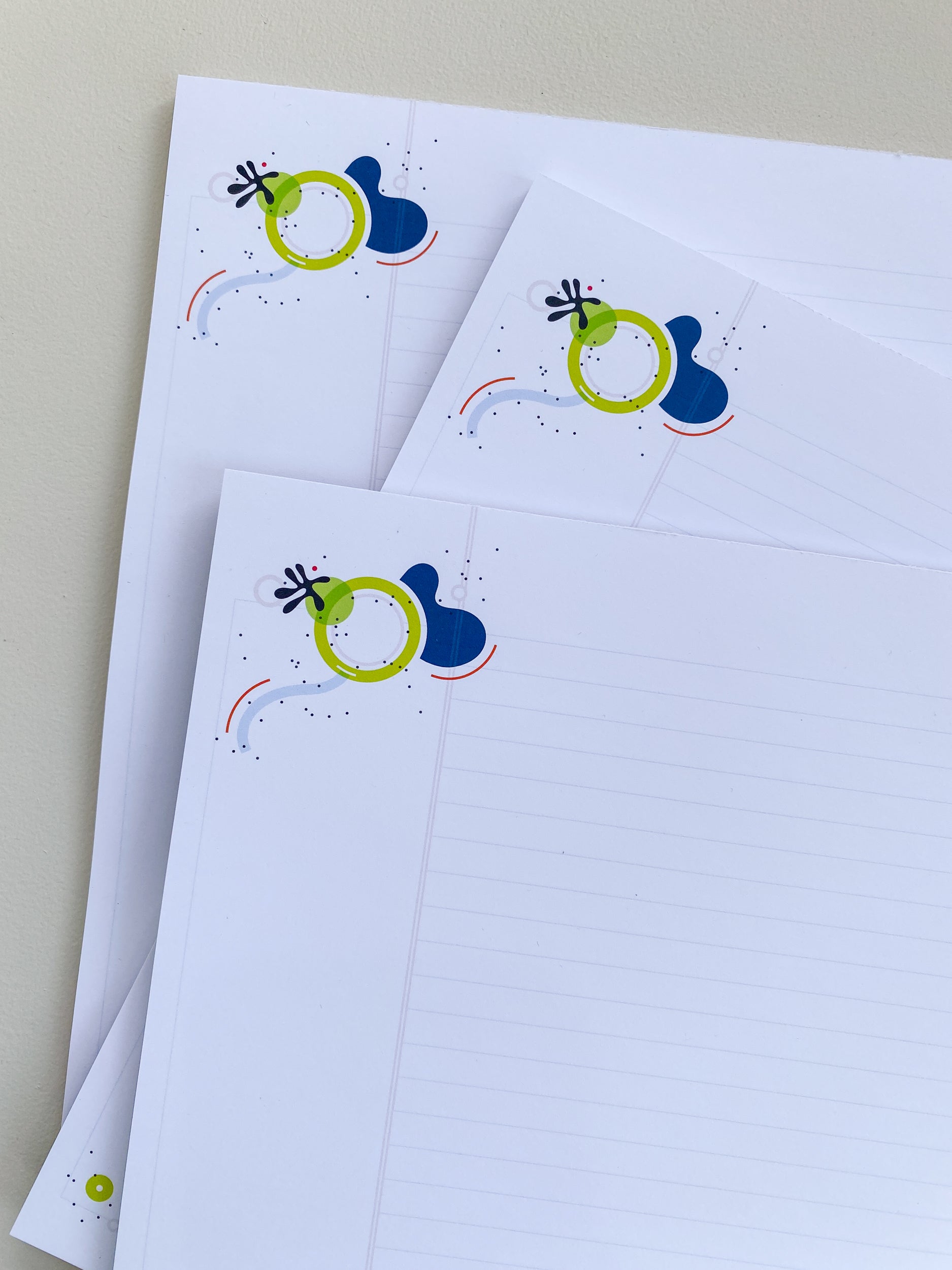 Green Circle Legal Pad - 8.5x11 Notepad (40 Pages)