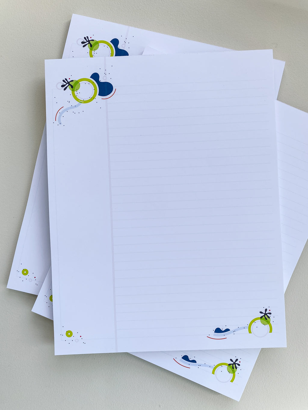 Green Circle Legal Pad - 8.5x11 Notepad (40 Pages)