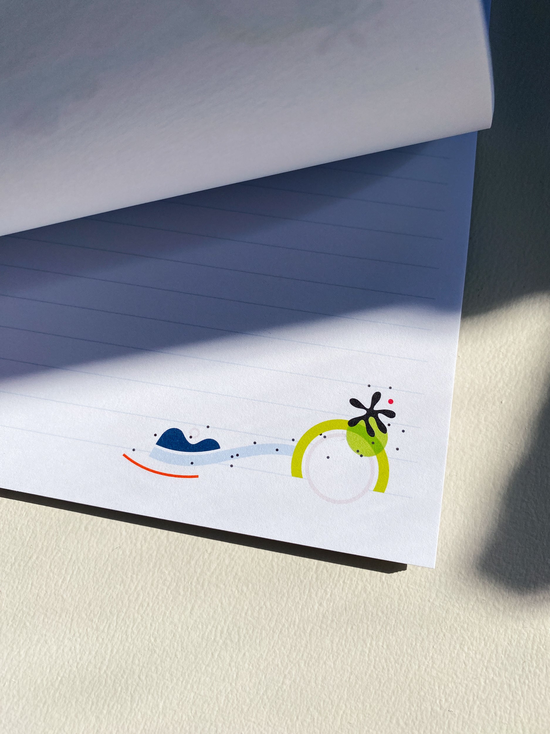 Green Circle Legal Pad - 8.5x11 Notepad (40 Pages)