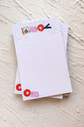 Purple Squiggle - 5.5x8.5 Notepad (40 pages)