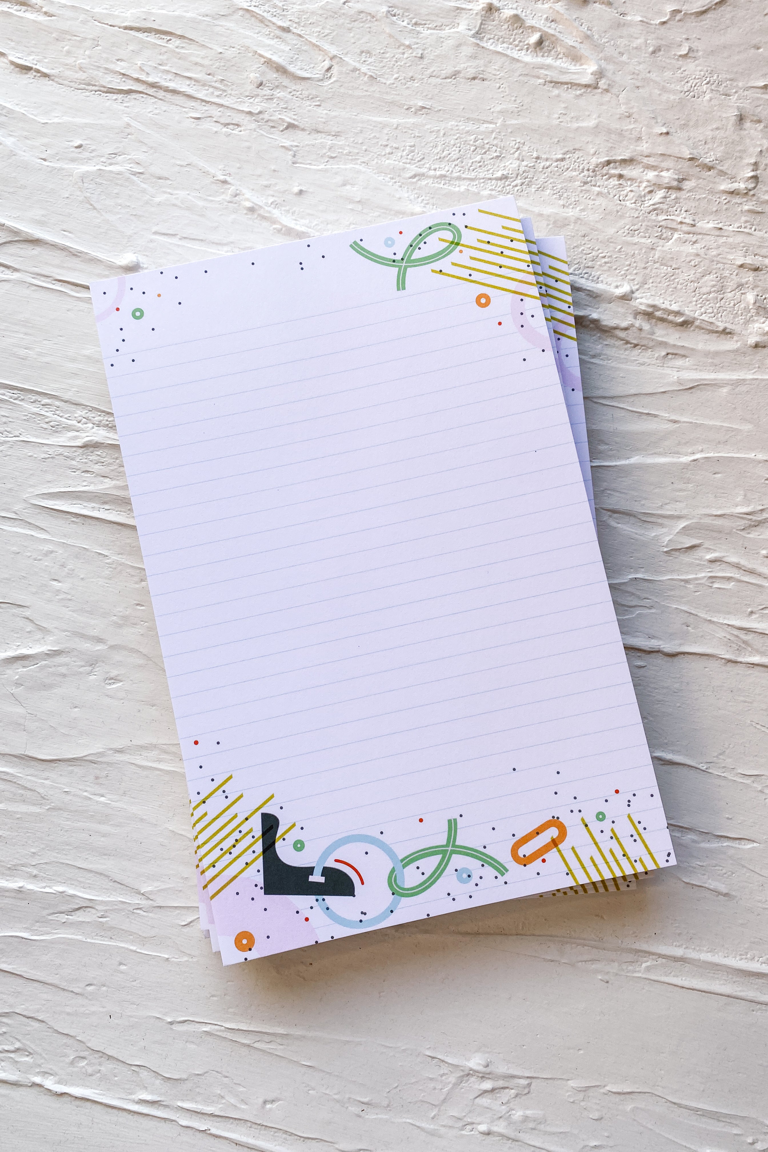 Loop & Line - 5.5x8.5 Notepad (40 pages)