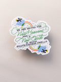 New Heavens and New Earth Sticker