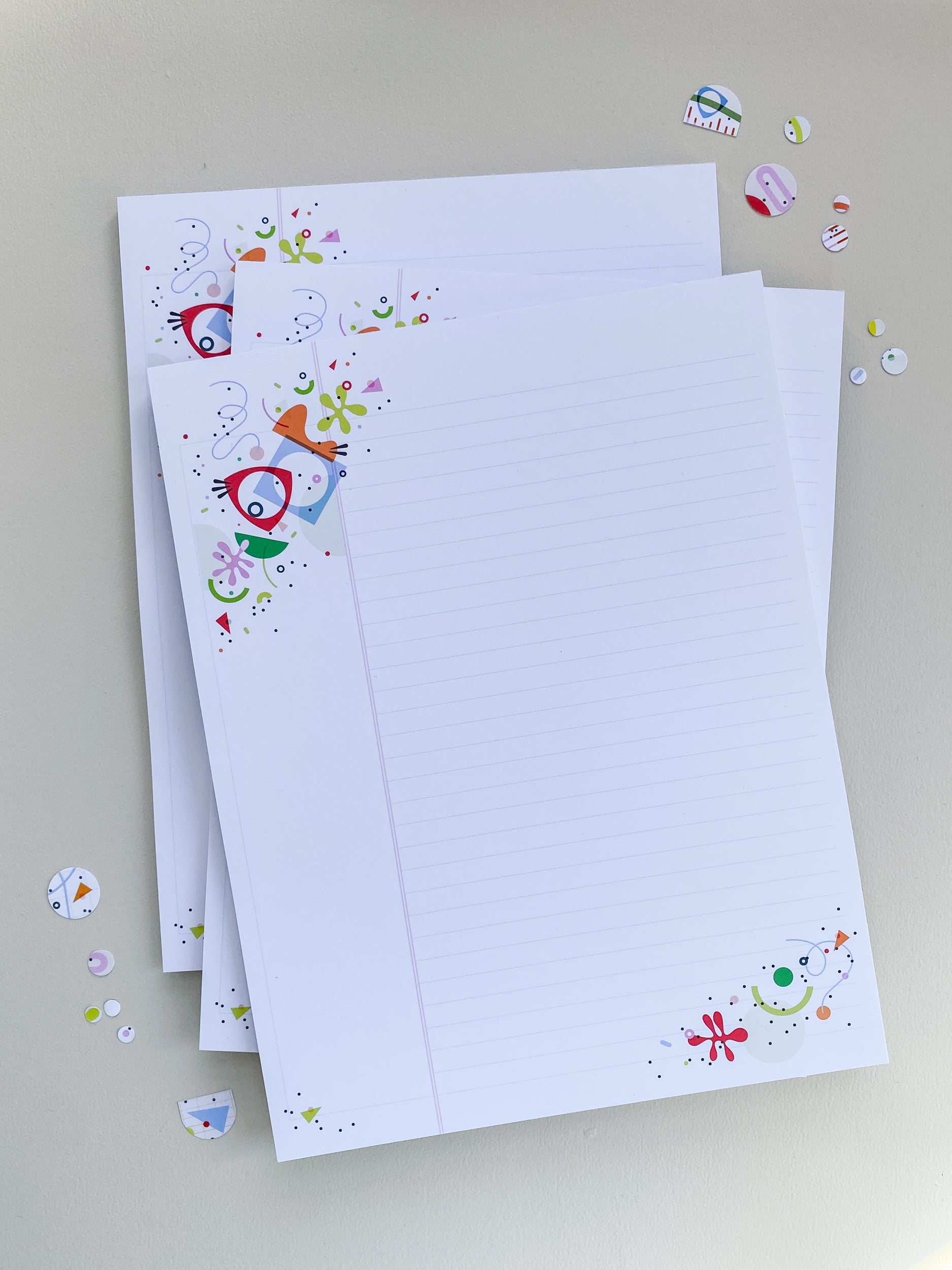 Party Vibes Legal Pad - 8.5x11 Notepad (40 pages)