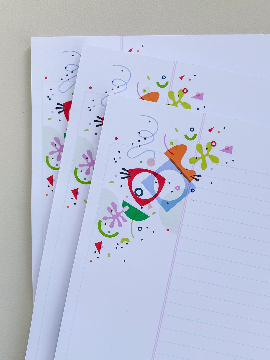 Party Vibes Legal Pad - 8.5x11 Notepad (40 pages)