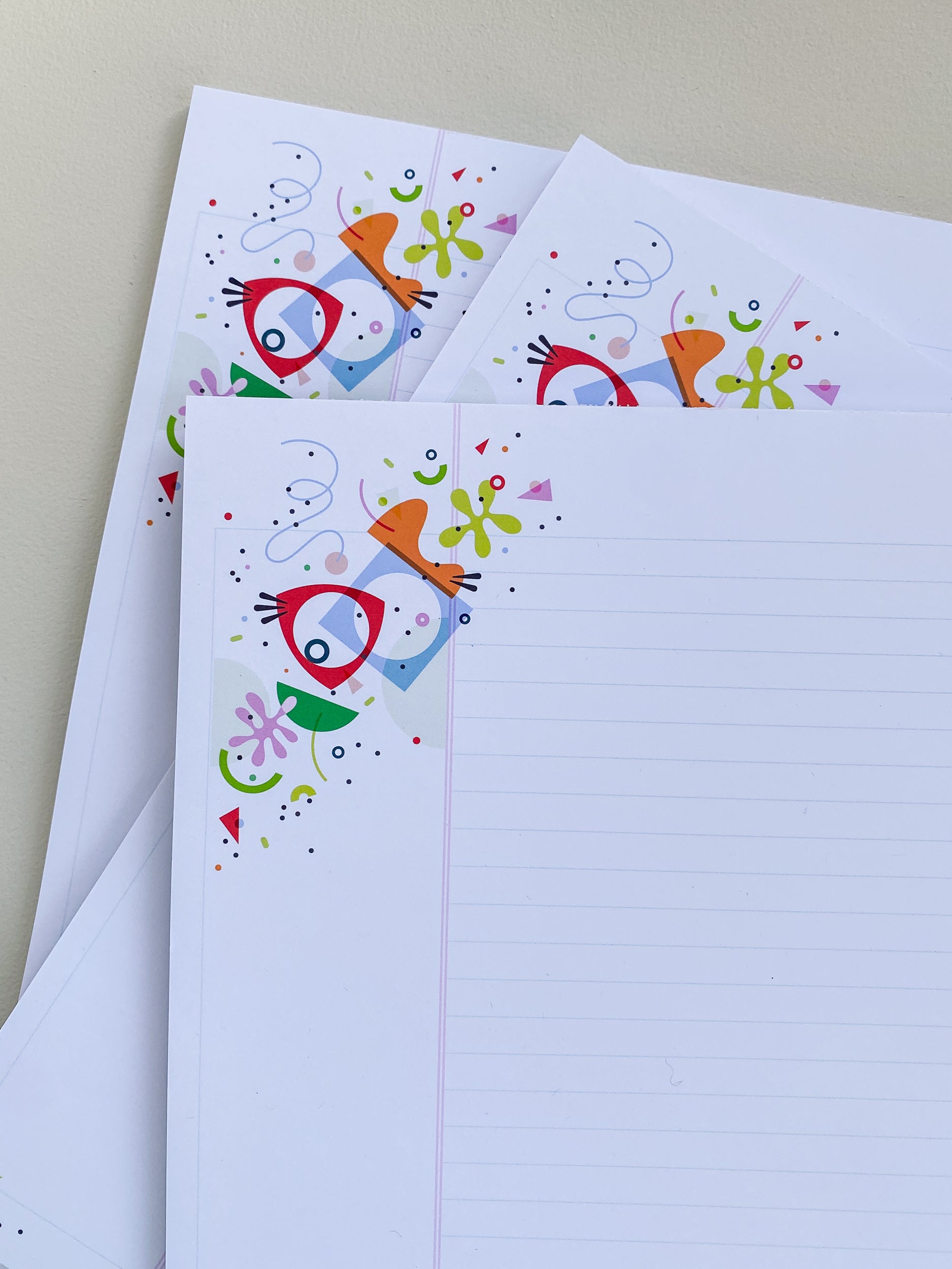 Party Vibes Legal Pad - 8.5x11 Notepad (40 pages)