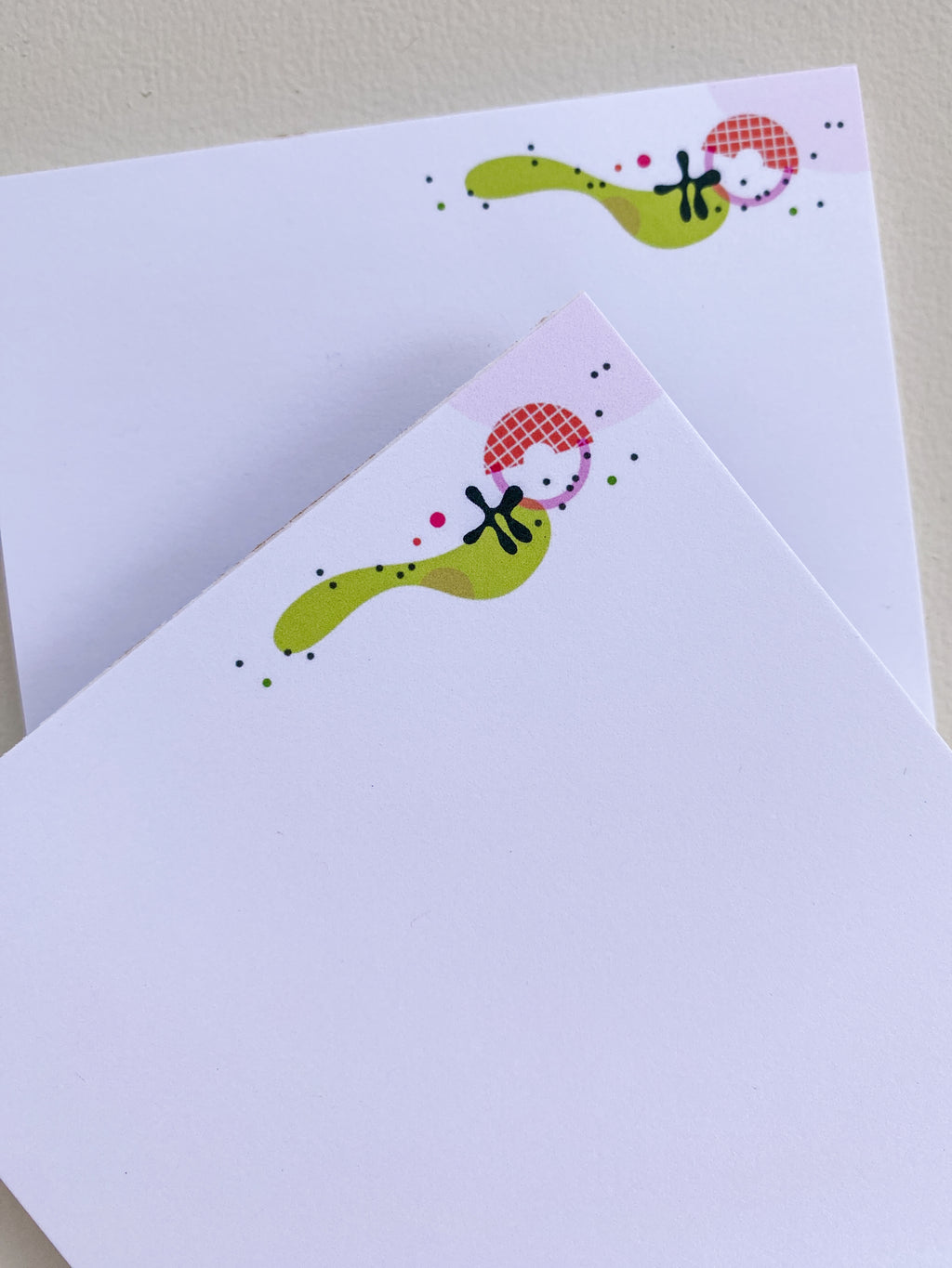 Pink Corners - 4.25x5.5 Notepad (40 pages)