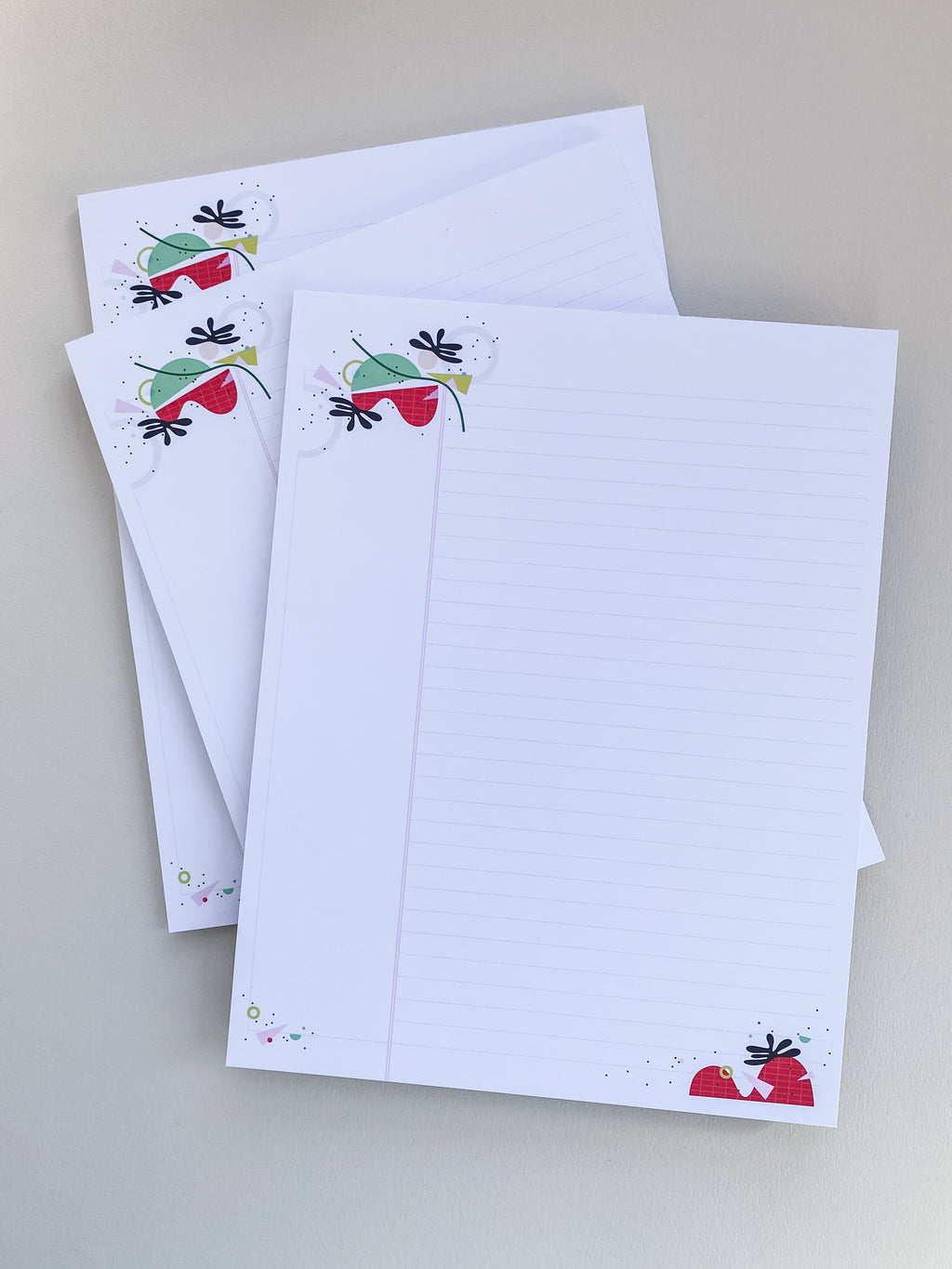Red Peaks Legal Pad – 8.5x11 Notepad (40 Pages)