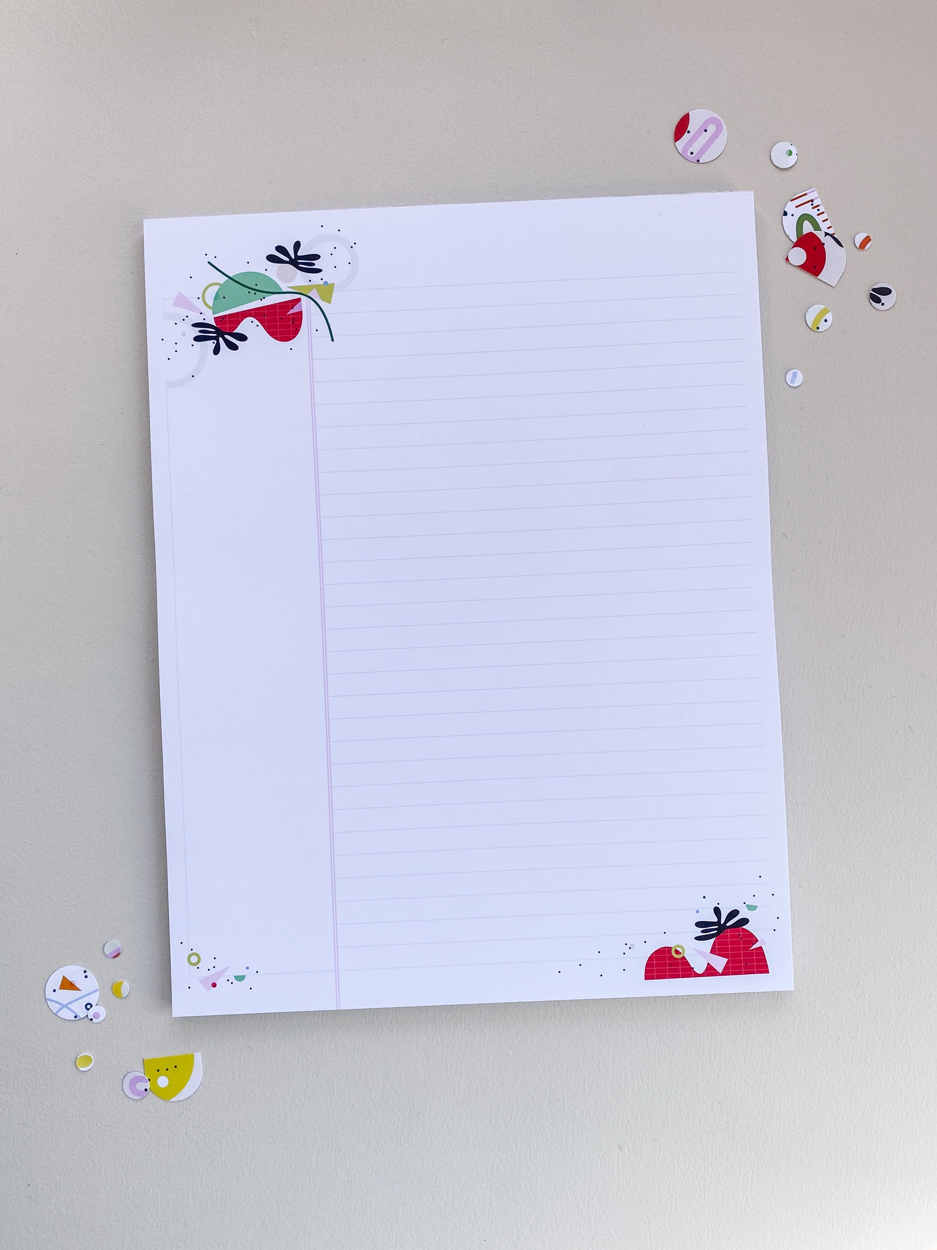 Red Peaks Legal Pad – 8.5x11 Notepad (40 Pages)